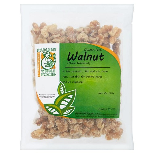 RADIANT ORGANIC WALNUT 200G